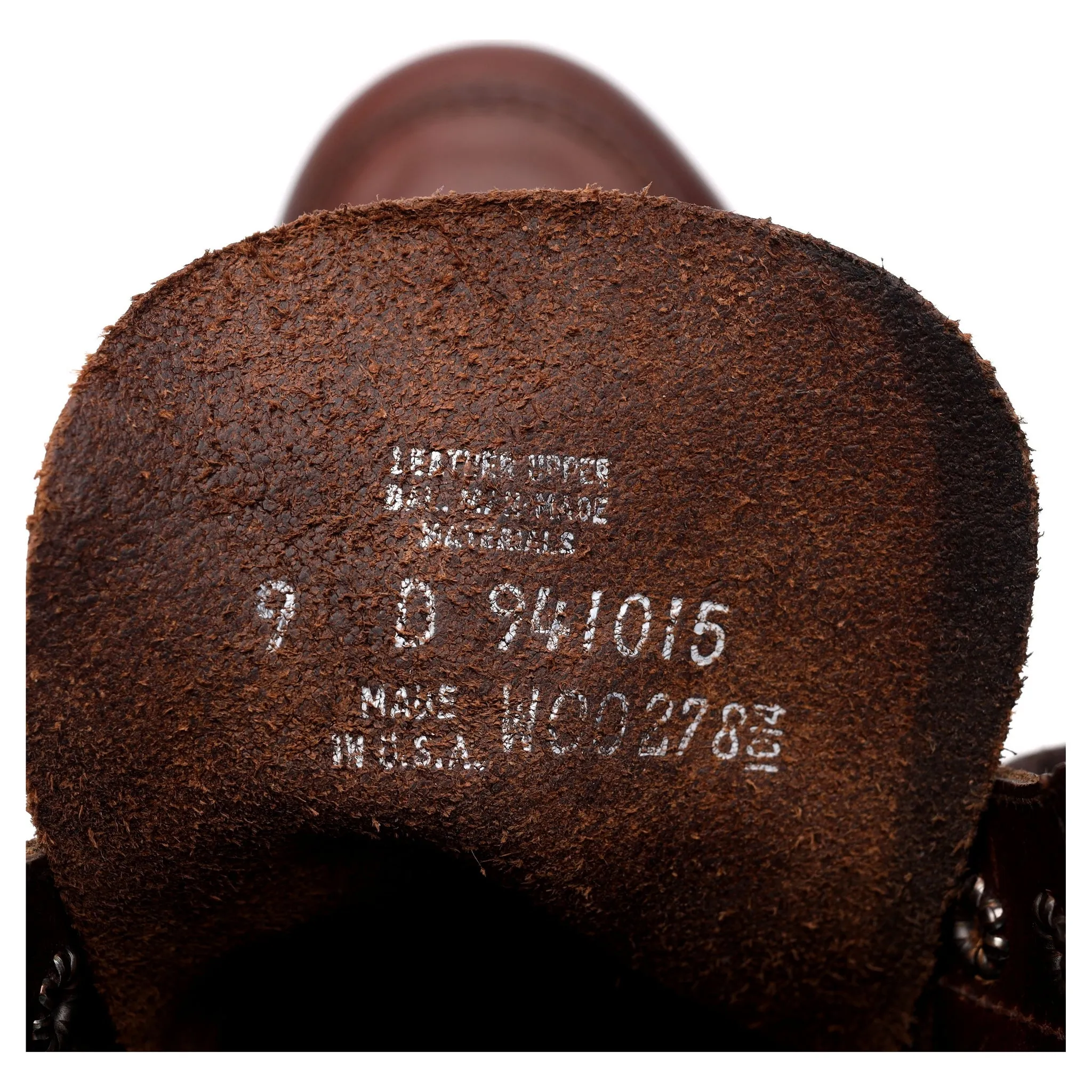 1000 Mile Brown Leather Boots UK 8 US 9 D