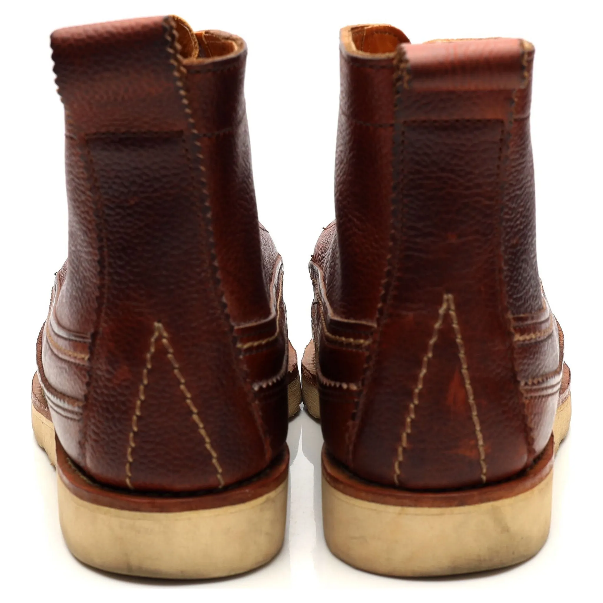 '5" Dress Hunt Boots' Tan Brown Leather Boots UK 9 US 10 E
