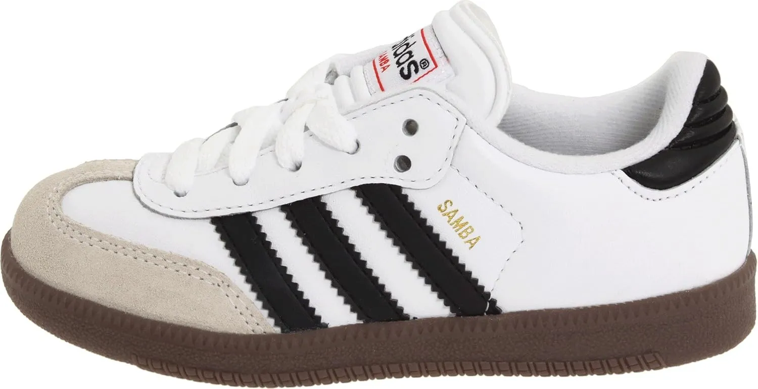 adidas Unisex-Kids Samba Classic Leather Soccer Shoe