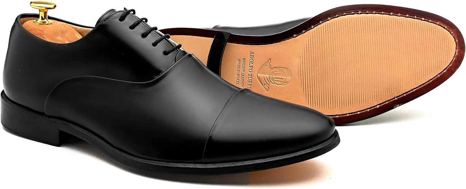 ADOLFO TURRION Leather Classic/Formal Shoes Oxford Cap Toe Cordoba