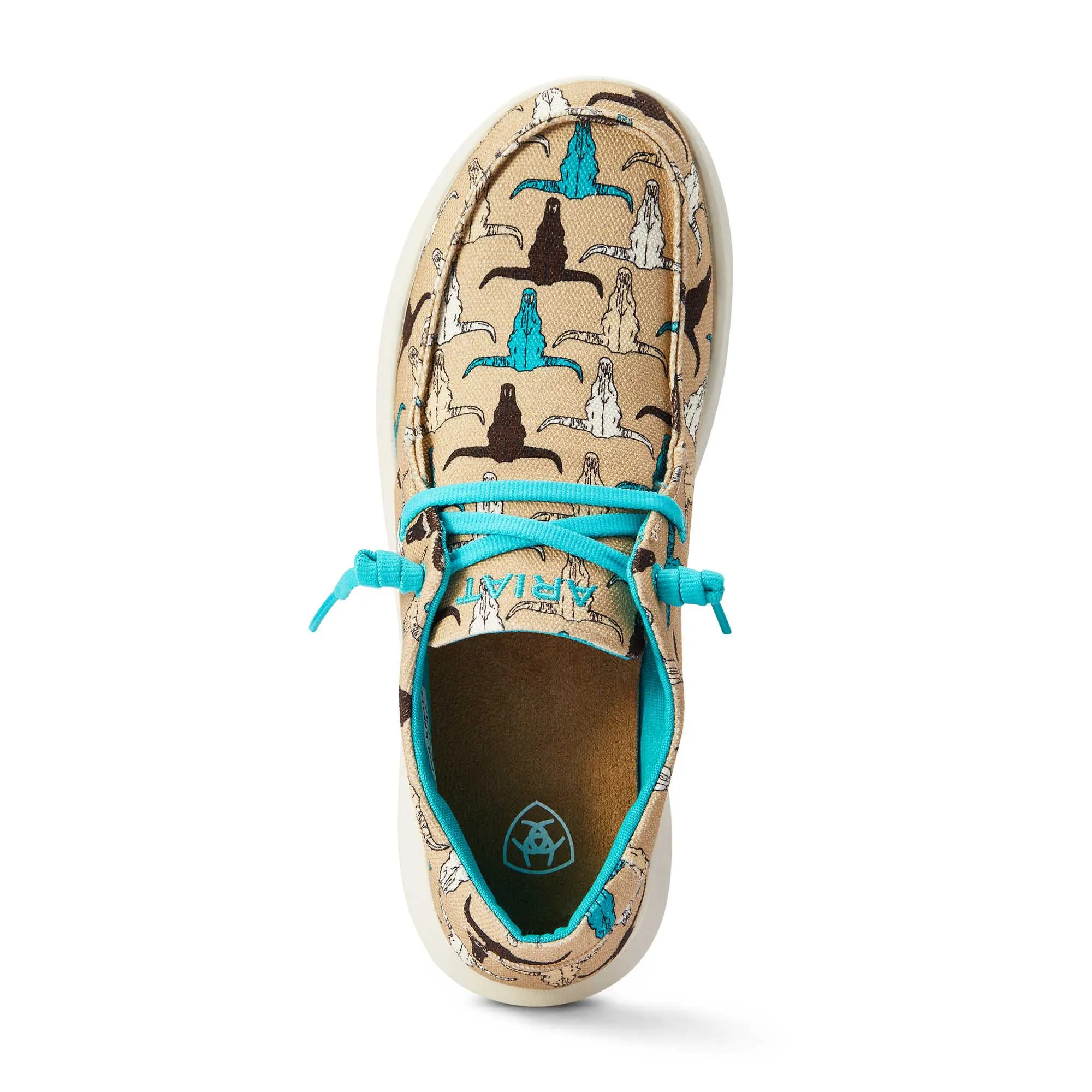 Ariat Women's Hilo, Steerhead Print