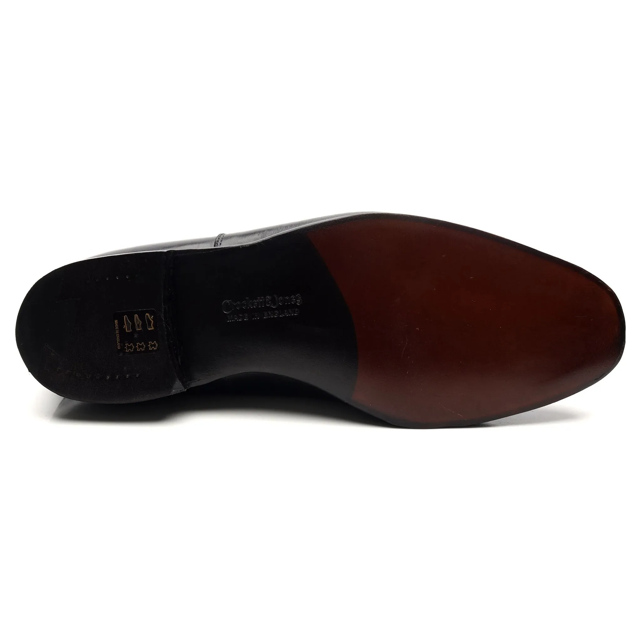 'Audley' Black Leather Oxford UK 7.5 E