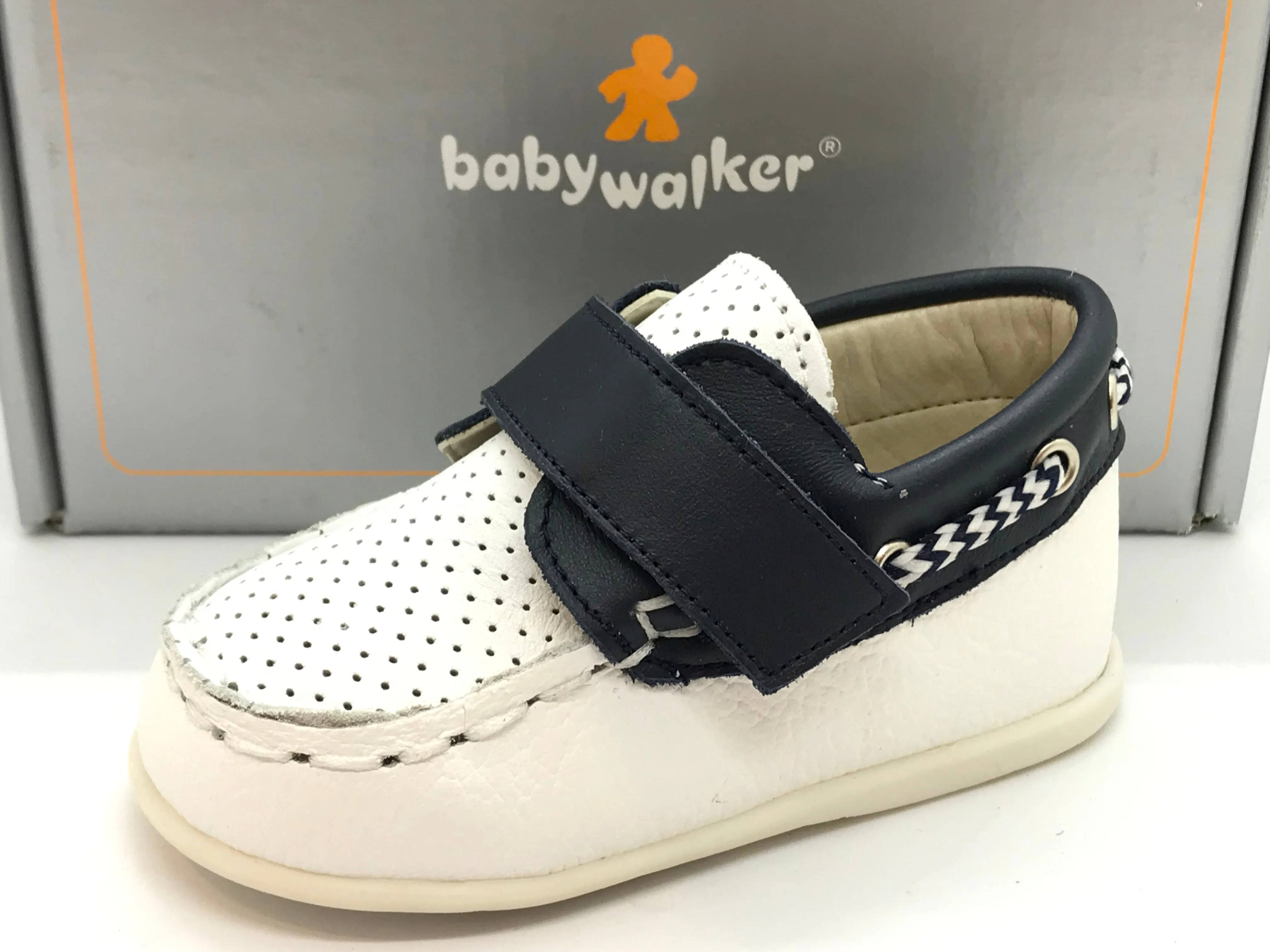 Babywalker Boat Leather Shoe