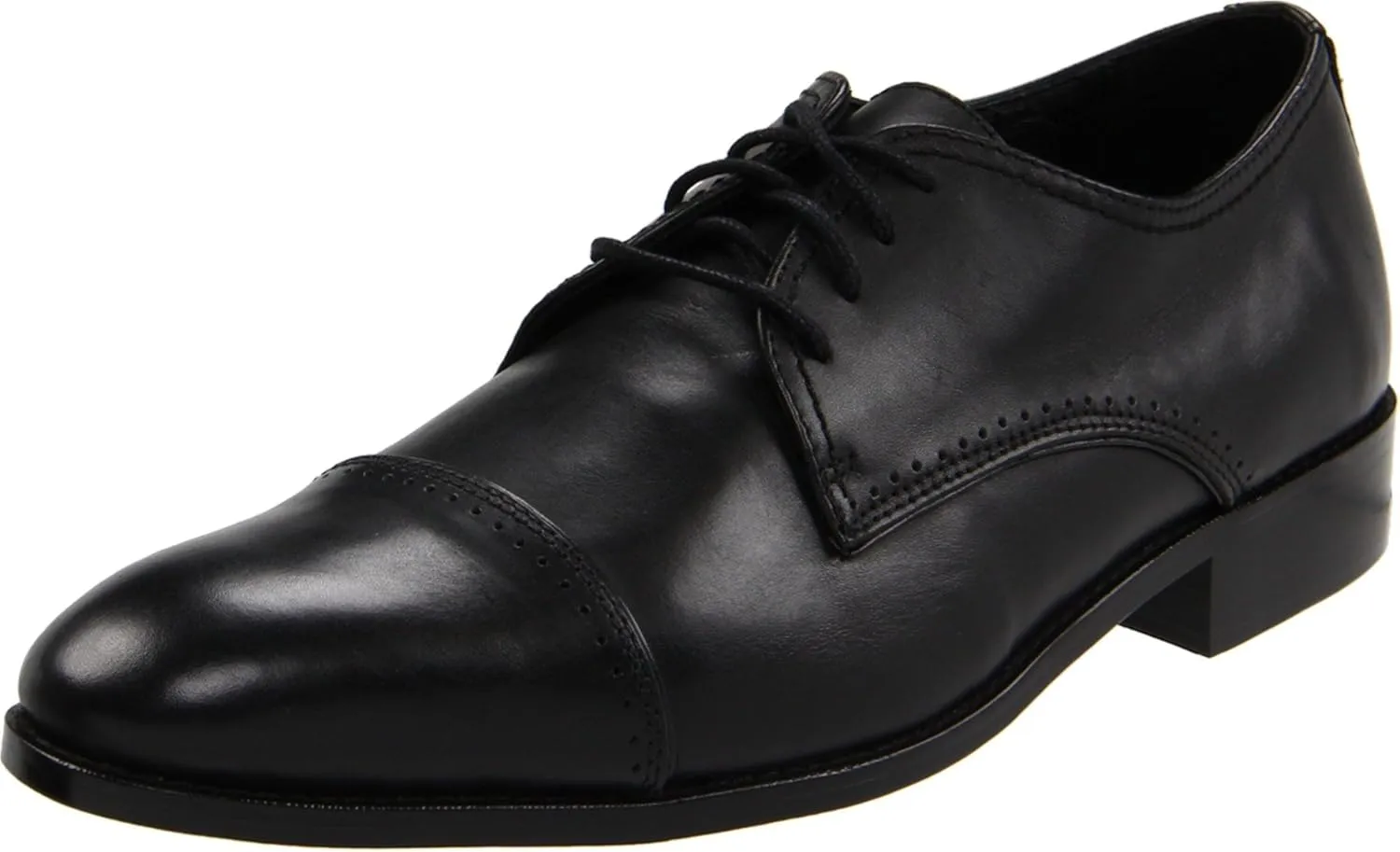 Bacco Bucci Men's Studio Kayler Cap-Toe Oxford, Black, 13 M US