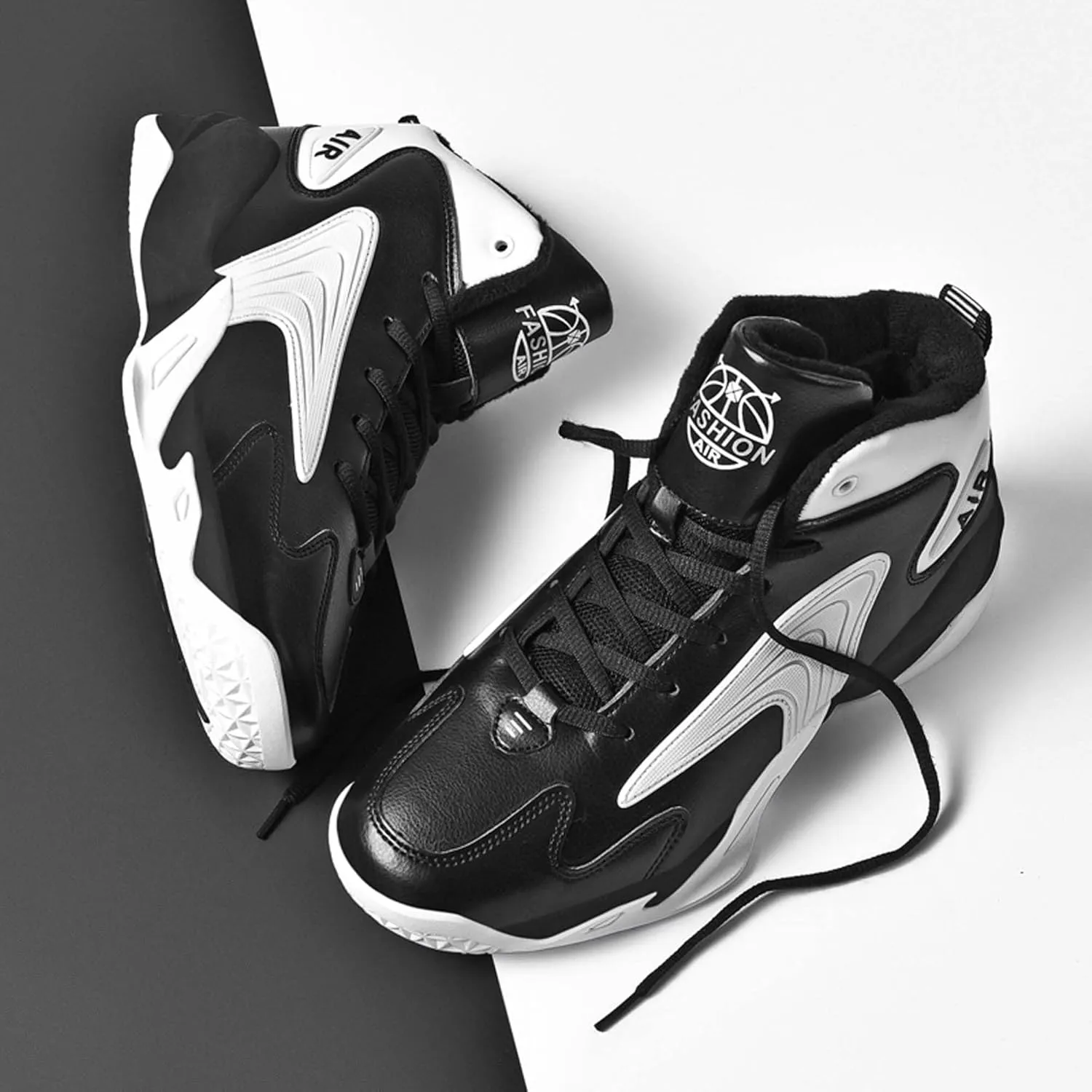 Basketball Sneakers for Men, High Top Womens or Mens Sneakers for Street or Court, Shoes Men and Woman Sizes