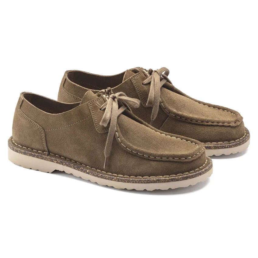Birkenstock Gray Taupe Pasadena III Men's Moc Toe Walking Shoes R1019154
