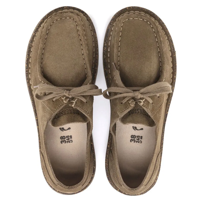 Birkenstock Gray Taupe Pasadena III Men's Moc Toe Walking Shoes R1019154
