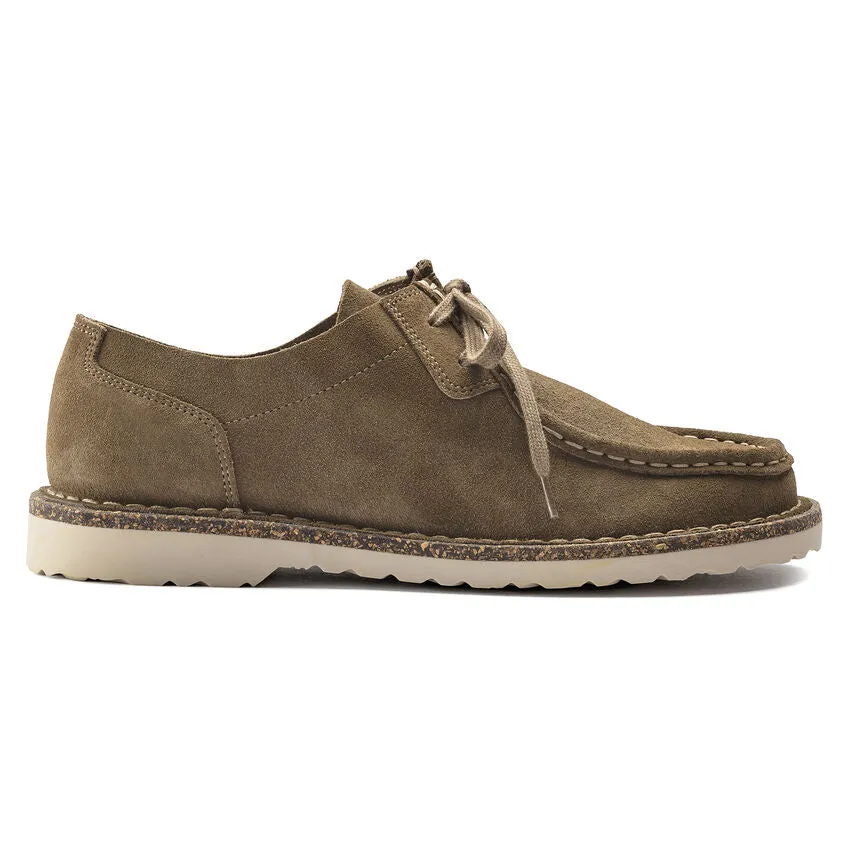 Birkenstock Gray Taupe Pasadena III Men's Moc Toe Walking Shoes R1019154