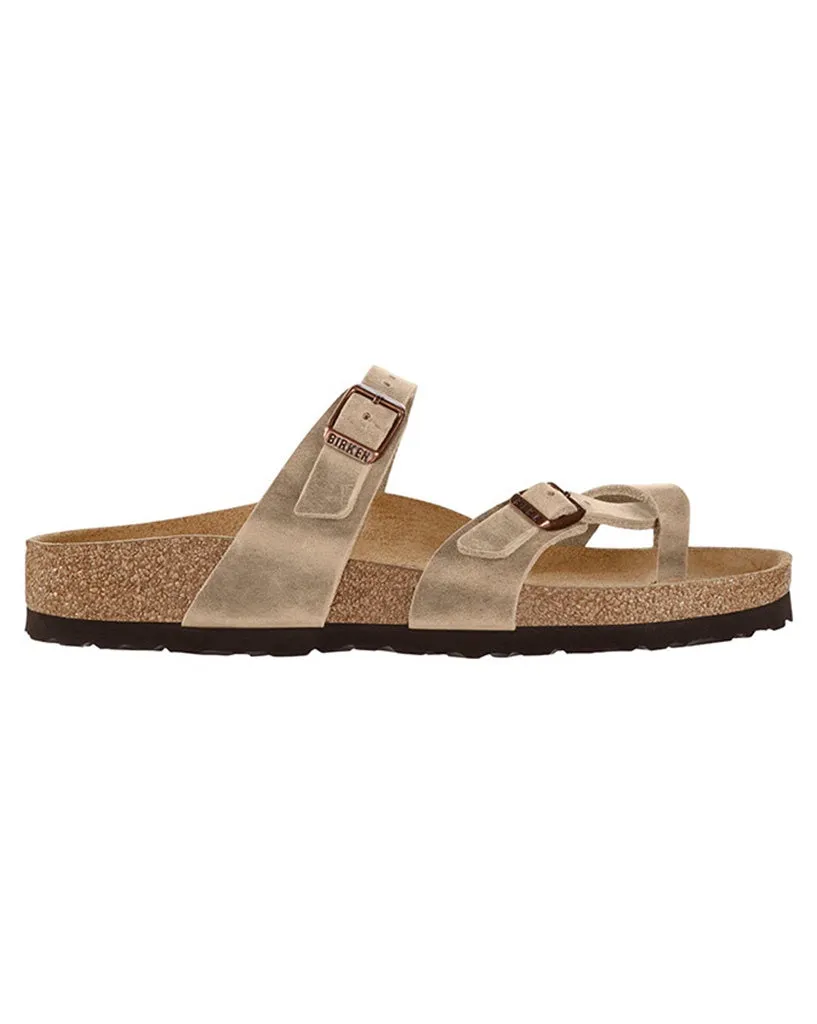 Birkenstock Mayari Tabacco Brown Oiled Leather - Regular