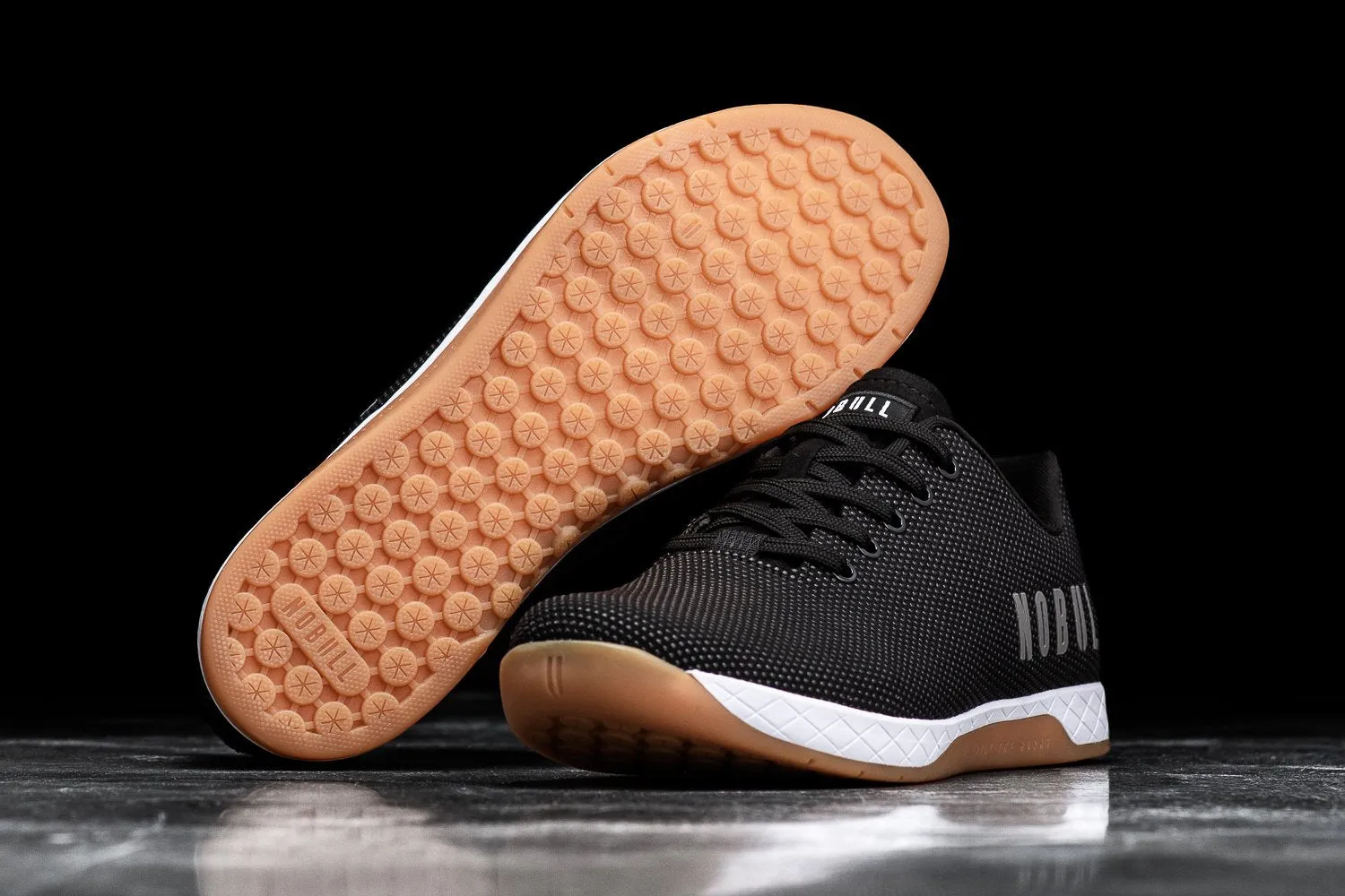 BLACK WHITE GUM TRAINER (WOMEN'S)