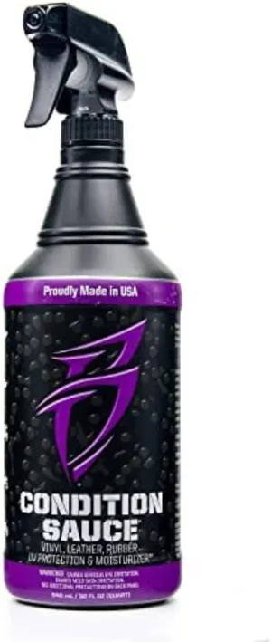 Boat Bling Condition Sauce Premium Interior Moisturizer with UV Protection, for Boats, RVs, Powersport Vehicles and More