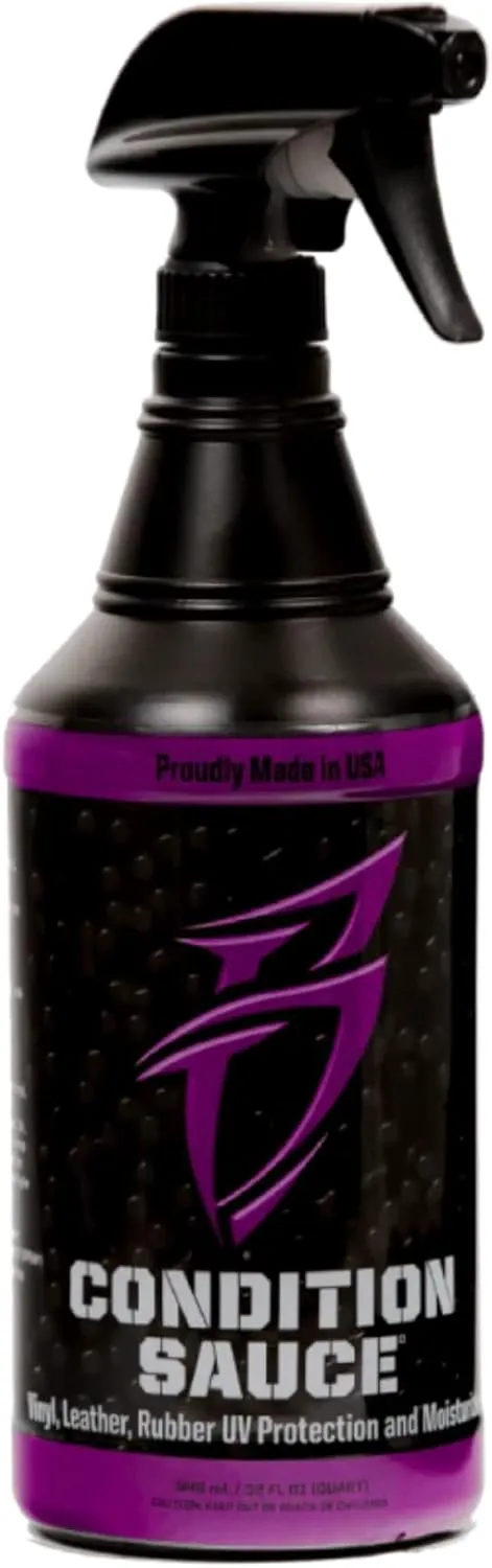 Boat Bling Condition Sauce Premium Interior Moisturizer with UV Protection, for Boats, RVs, Powersport Vehicles and More