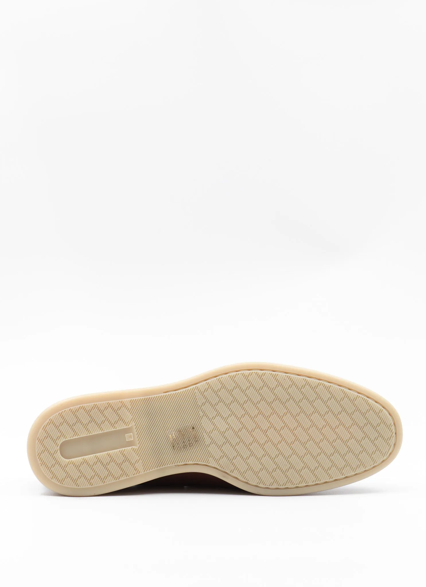 Boat shoe in navy leather