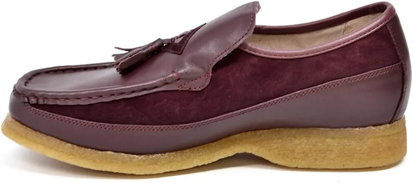 British Collection - Brooklyn Leather and Suede Combo Shoes [2200-1 -2200-4]