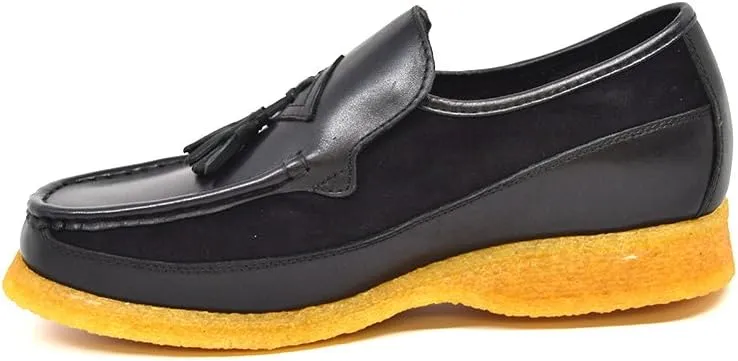 British Collection - Brooklyn Leather and Suede Combo Shoes [2200-1 -2200-4]