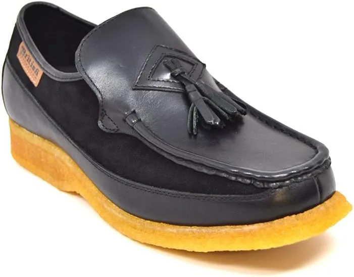 British Collection - Brooklyn Leather and Suede Combo Shoes [2200-1 -2200-4]