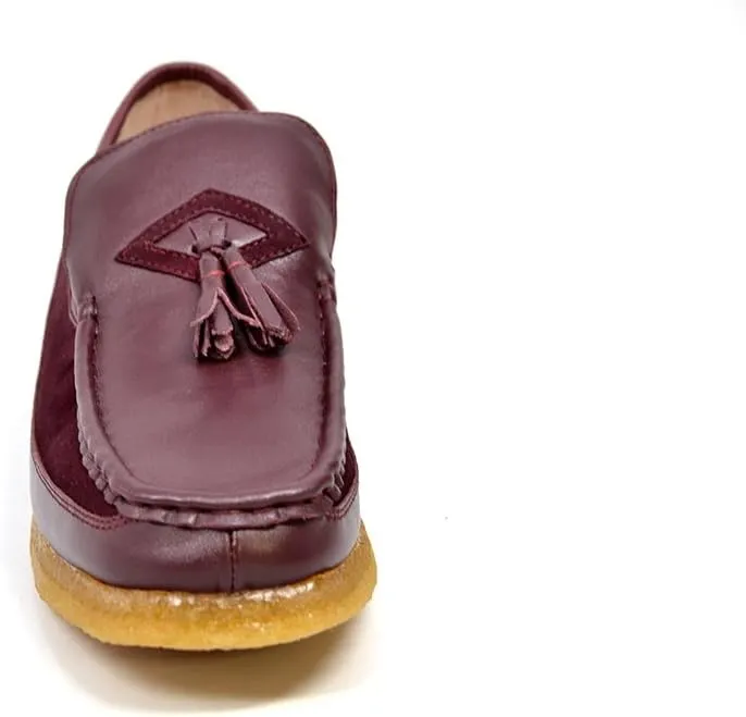 British Collection - Brooklyn Leather and Suede Combo Shoes [2200-1 -2200-4]