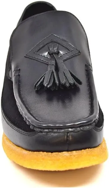 British Collection - Brooklyn Leather and Suede Combo Shoes [2200-1 -2200-4]