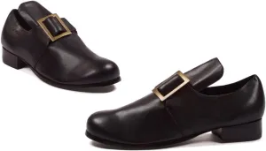 Buckle Black Colonial Shoe for Adults - Medium
