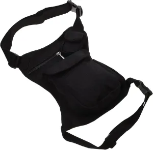 Canvas Leg Bag Waist Pack Outdoor Sports Pouch for Travel Hiking Camping Climbing Unisex Design Strong Craftsmanship Smooth Zipper Versatile for Adventures