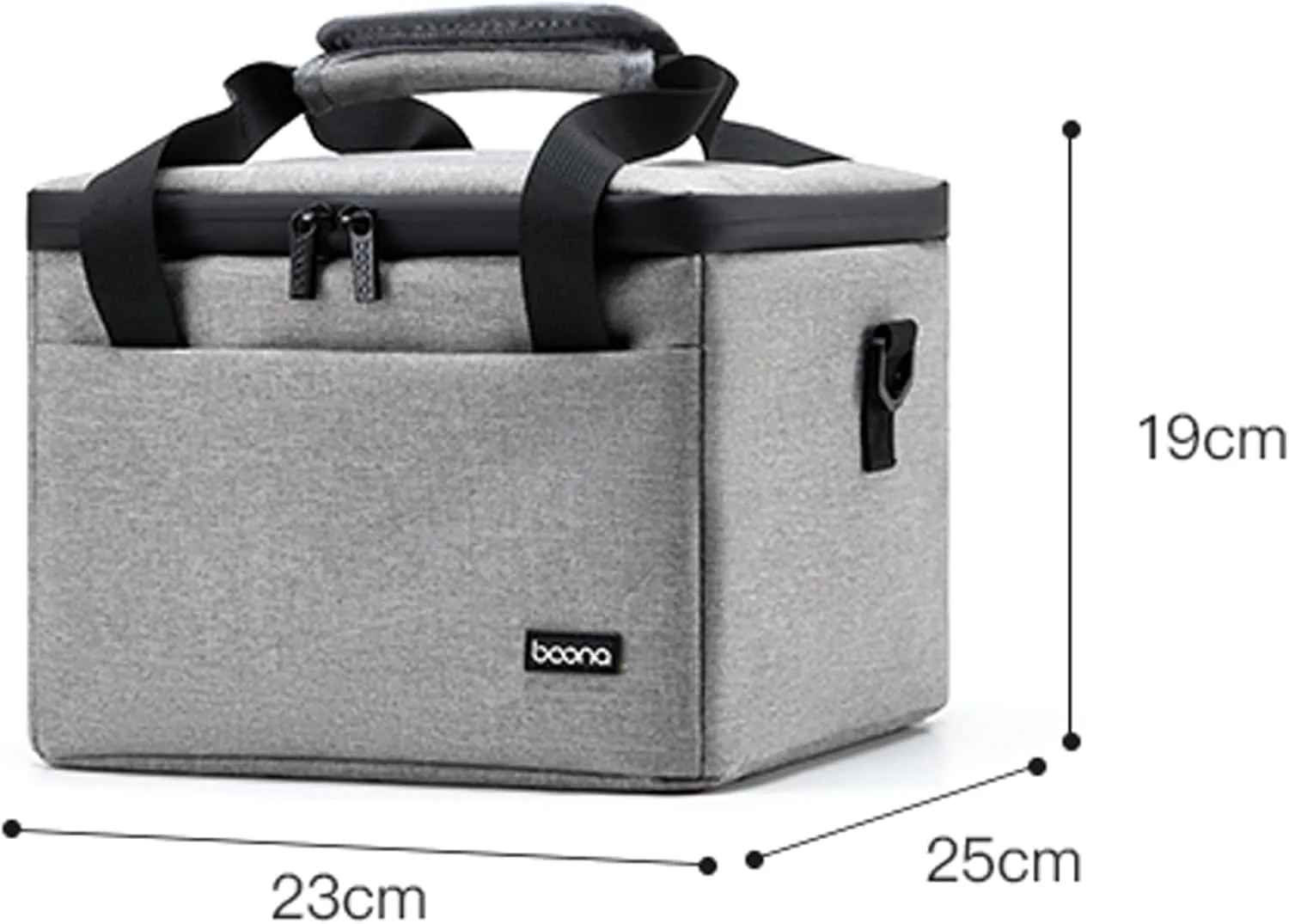 Carry Case for XGIMI Horizon Pro 4K Projector,Compatible with XGIMI Horizon 1080p FHD Projector,Travel Bag with Shoulder Straps (Grey)