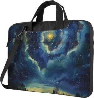 Celestial Printed Laptop Tote Bag, Laptop Tote Bag, Travel Bag, Business Computer Bag, Work Bag for Men and Women