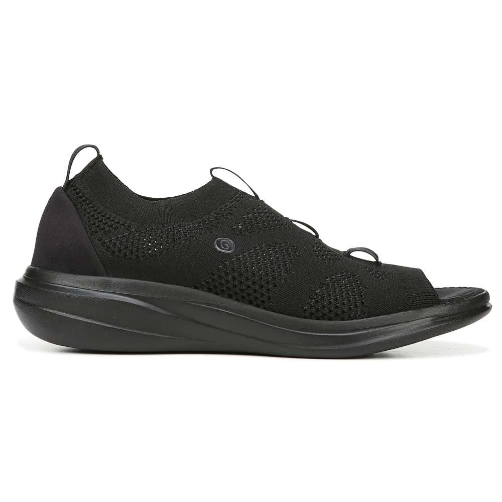 Charm Open-Toe - Black