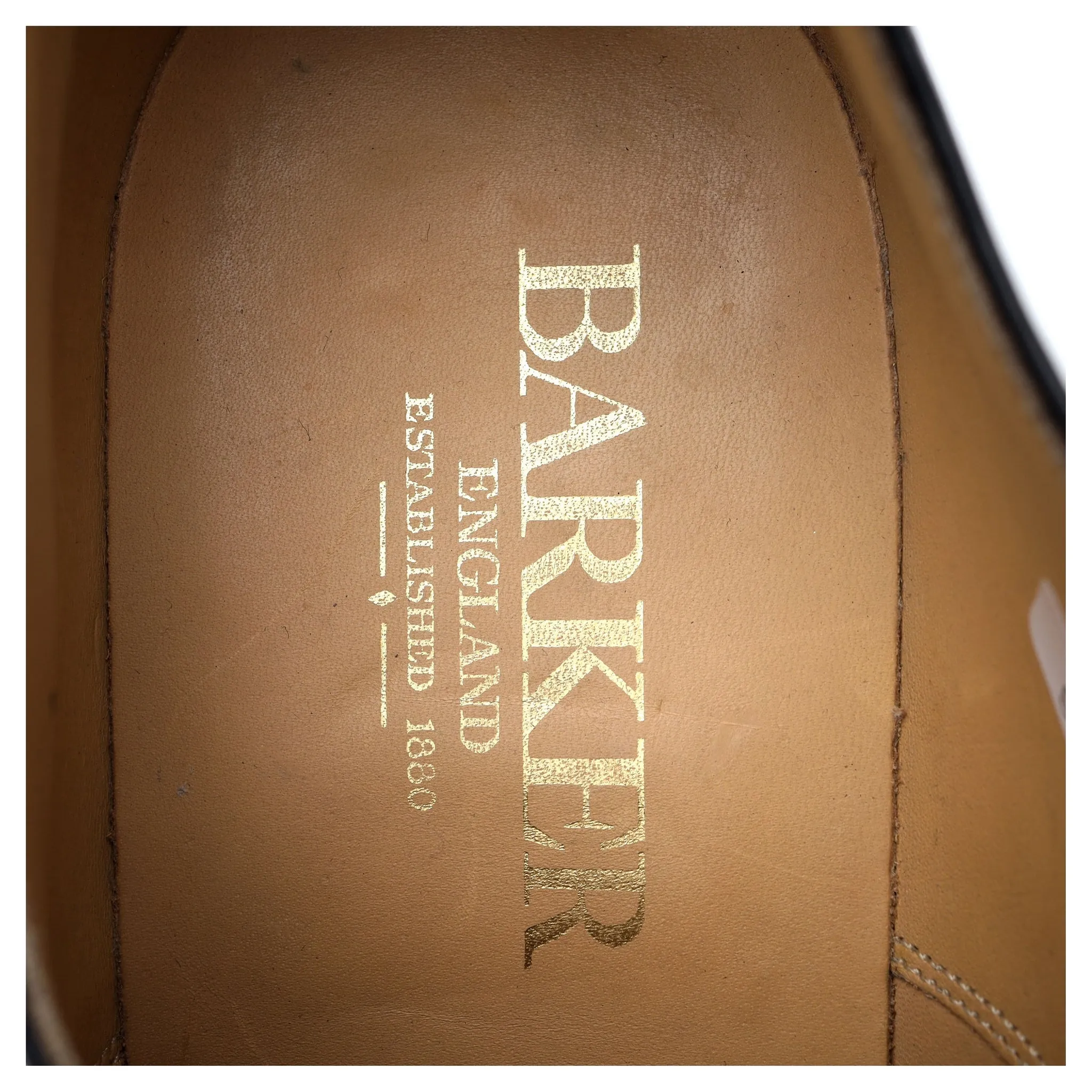 'Chigwell' Black Leather Oxford UK 10.5 G