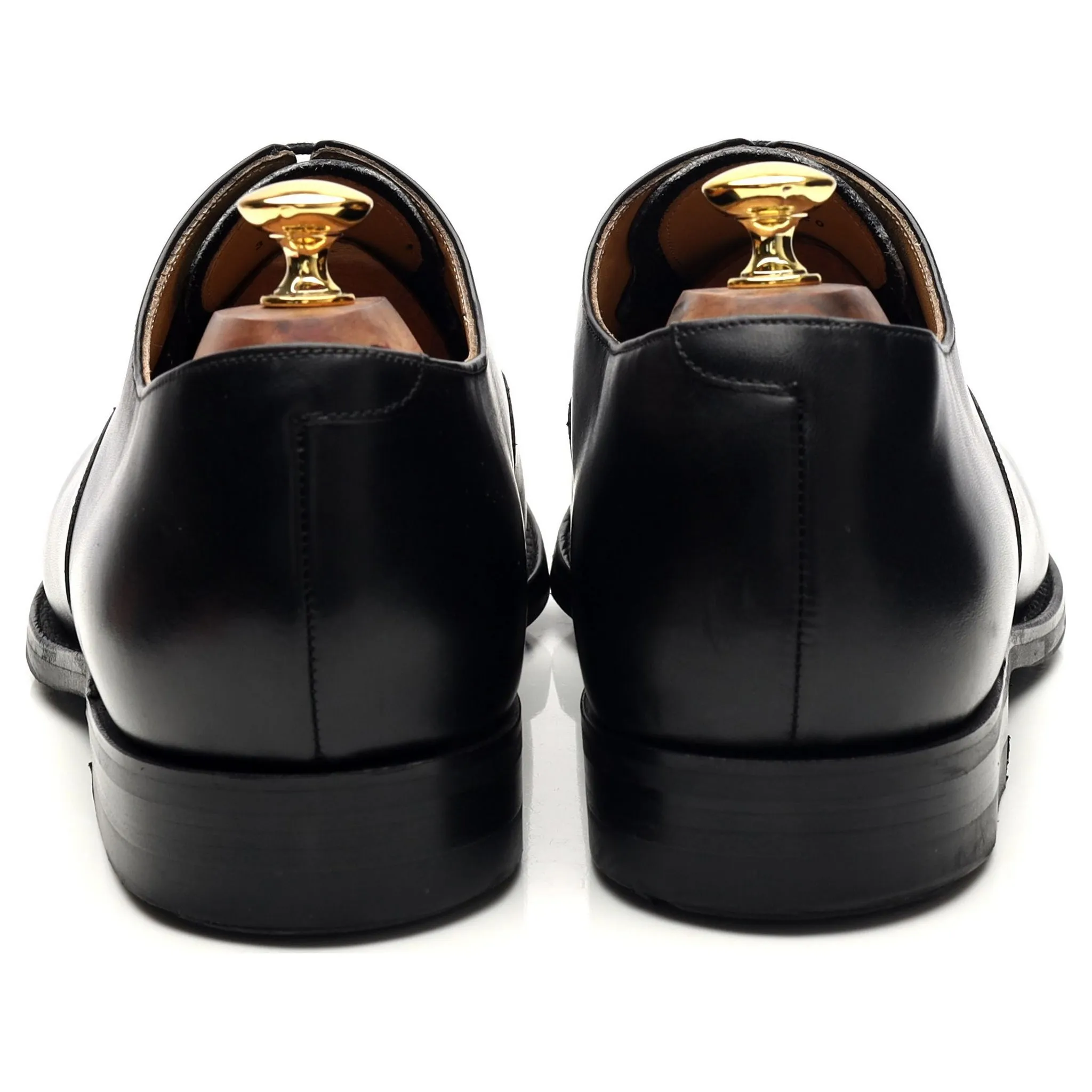 'Chigwell' Black Leather Oxford UK 10.5 G