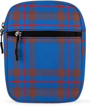 Clan Elliot Tartan Chiffon Detachable Shoulder Strap Small Shoulder Bag Unisex