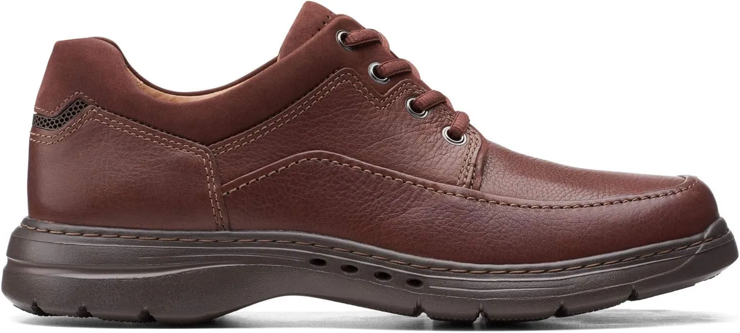 Clarks Un Brawley Lace Leather Shoes