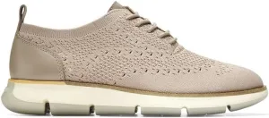 Cole Haan 4.Zerogrand Stitchlite Oxford Etherea Knit/Etherea Smooth Leather/Pumpkin/Optic White 5.5 C - Wide