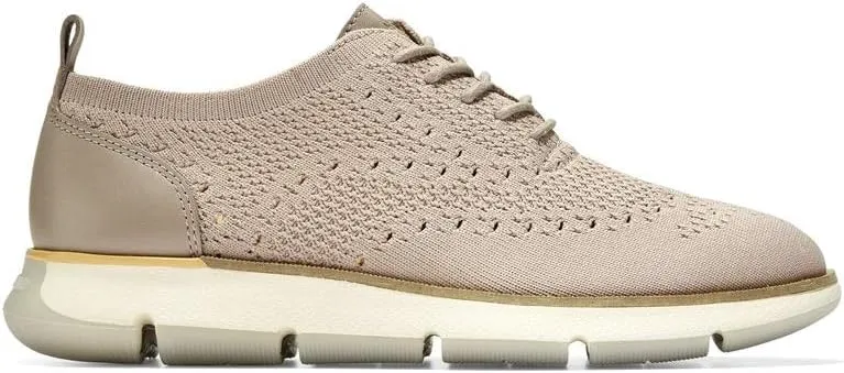 Cole Haan 4.Zerogrand Stitchlite Oxford Etherea Knit/Etherea Smooth Leather/Pumpkin/Optic White 5.5 C - Wide