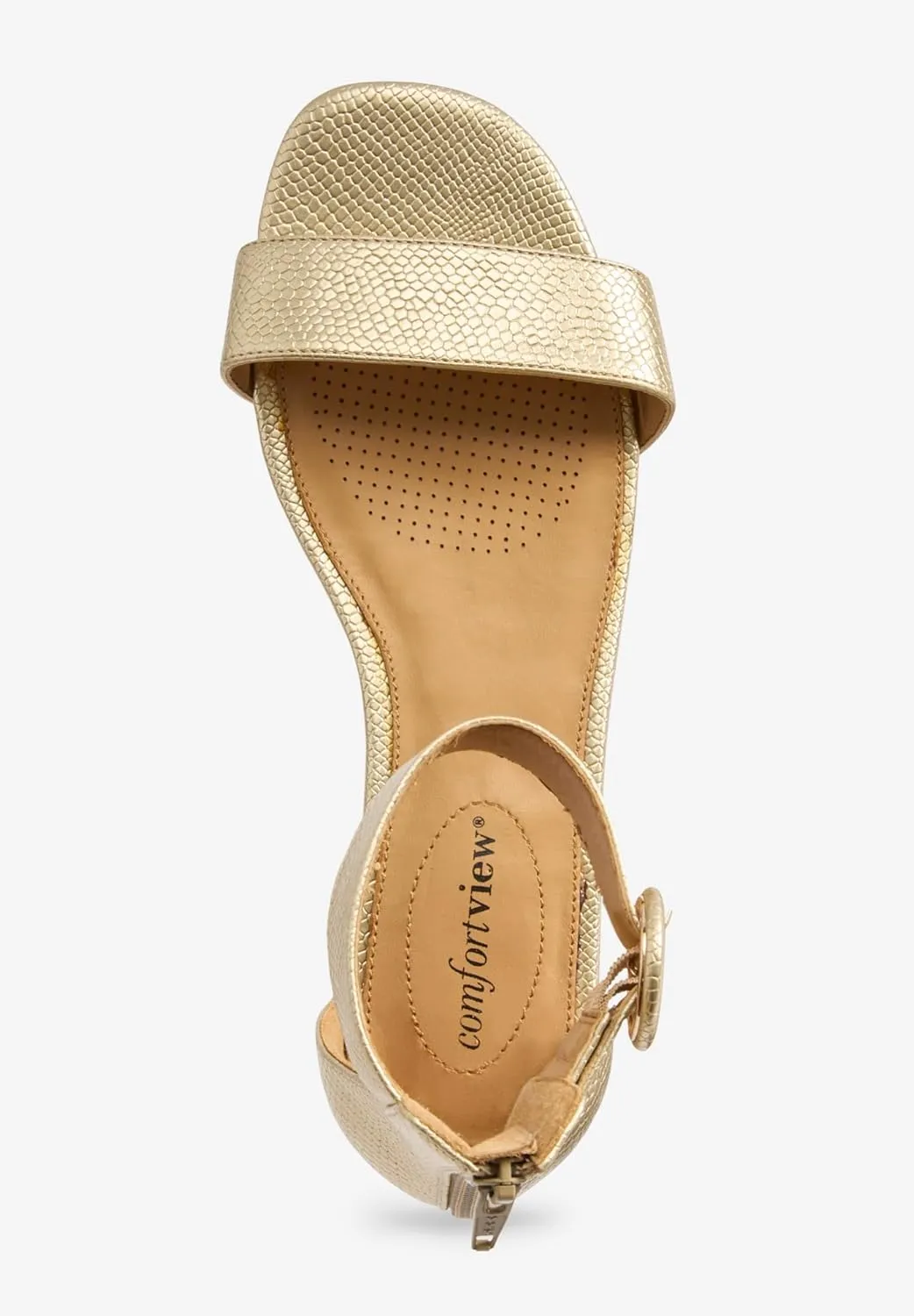 Comfortview Women's Wide Width The Alora Sandal