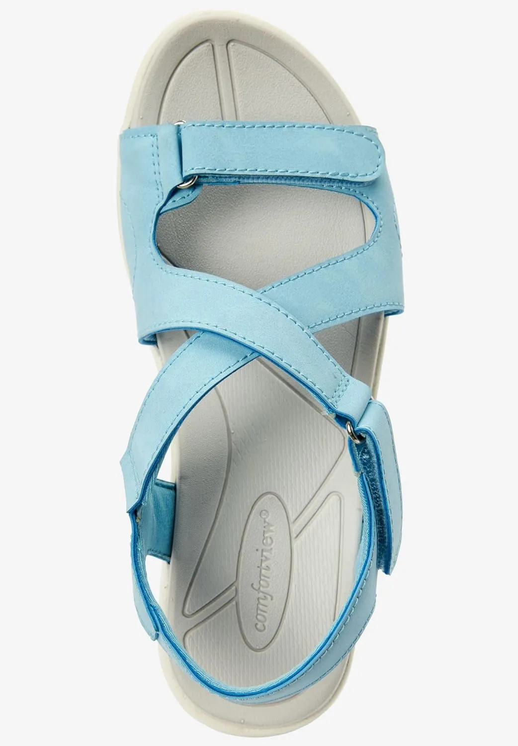 Comfortview Women's Wide Width The Anouk Sandal