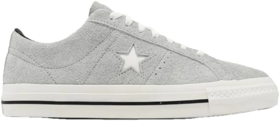 Converse Unisex One Star Pro Ox, Ash Grey/Egret/Black, 8.5 Men's / 10 Women's