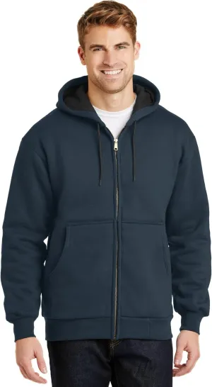 Cornerstone Heavyweight Full-Zip Hooded Sweatshirt with Thermal Lining CS620
