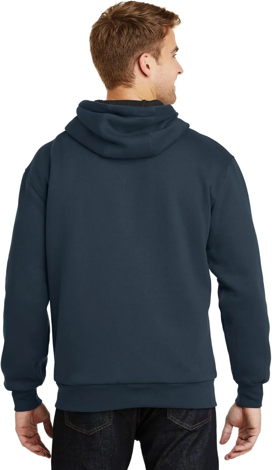Cornerstone Heavyweight Full-Zip Hooded Sweatshirt with Thermal Lining CS620