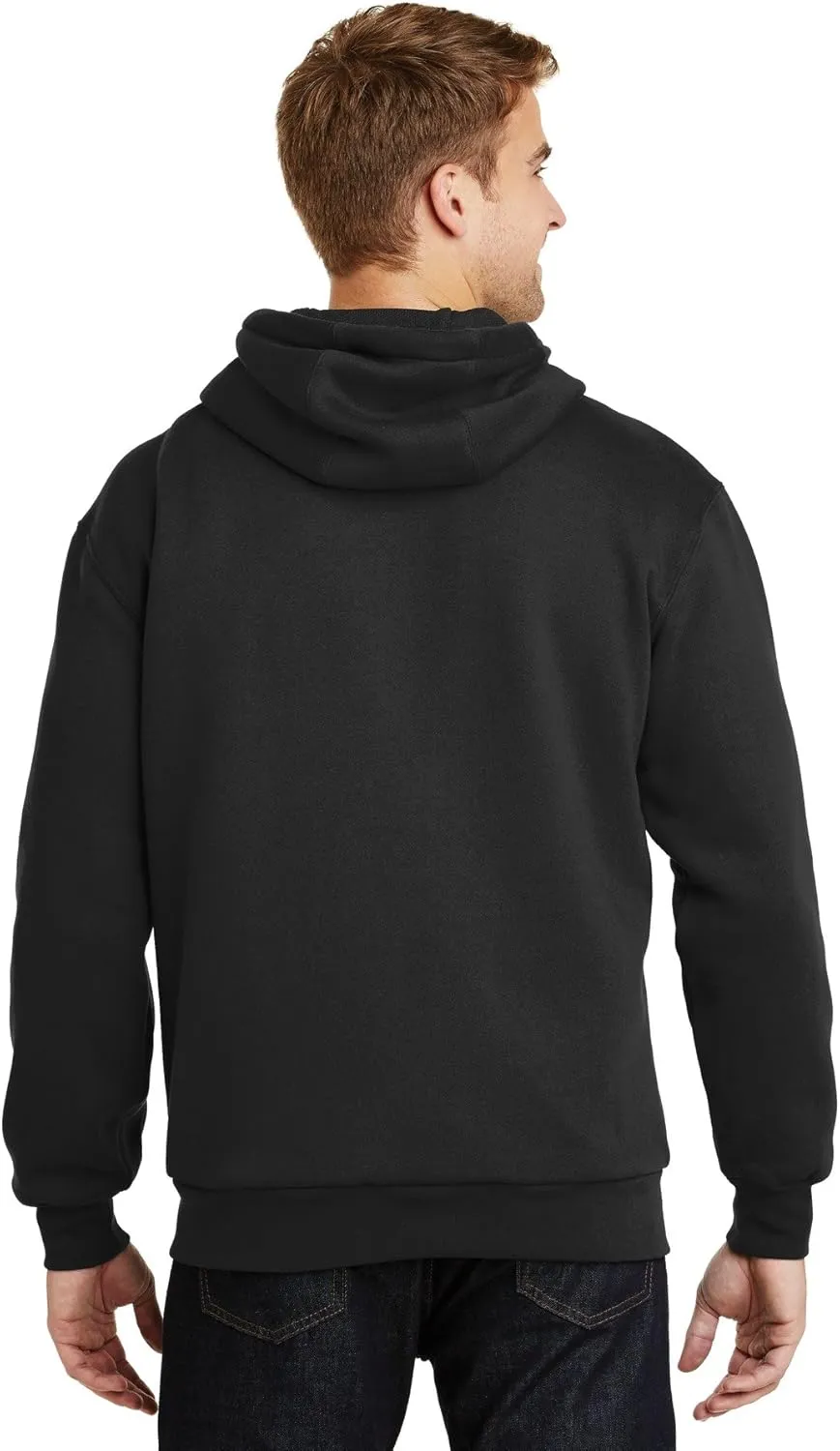 Cornerstone Heavyweight Full-Zip Hooded Sweatshirt with Thermal Lining CS620
