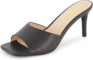CUSHIONAIRE Women's Evie One Band Dress Sandal  Memory Foam And Wide Widths Available