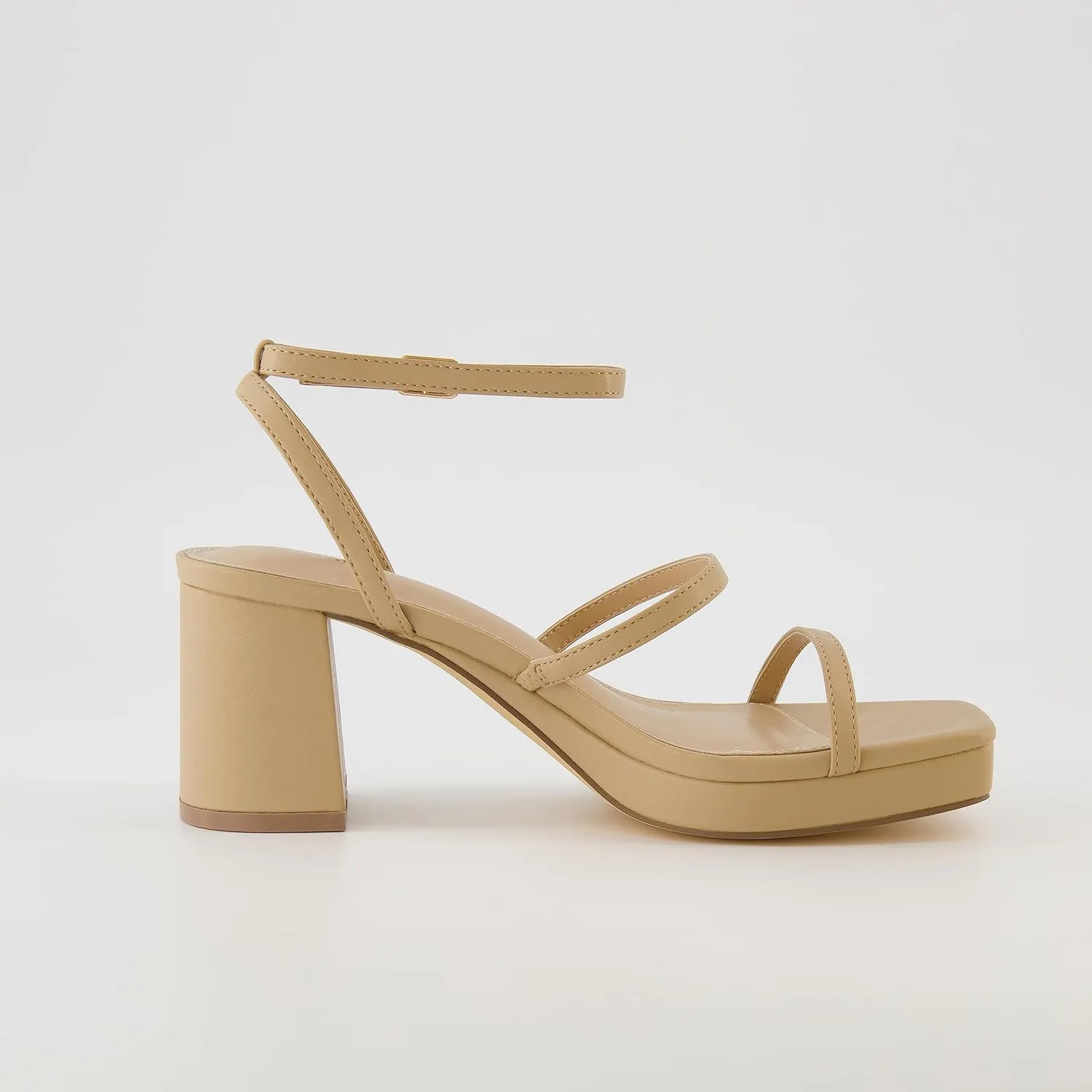 CUSHIONAIRE Women's Roma platform dress sandal  Memory Foam and Wide Widths Available