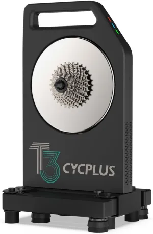 Cycplus T3 Bike Resistance Trainer with Precision Control for Realistic Indoor Cycling and Accurate Power Data via App Support