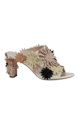 Daisy Slide Sandal, Multi Flower