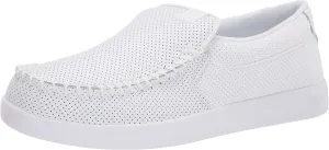 DC mens Villain 2 Skate Shoe, White, 9.5 US