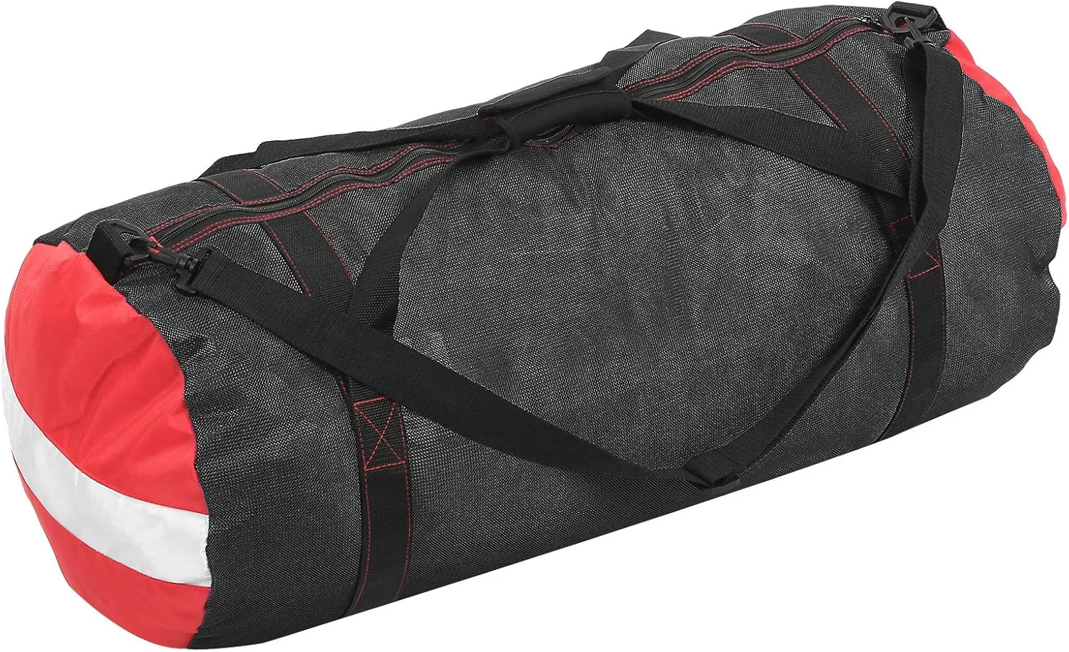 Diving Storage Bag, 100L Capacity Diving Mesh Bag Equipment Knapsack Pack Handbag for Flipper Wet Clothes