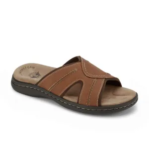 Dockers Men's Slide Sandal, Rust, 11 Wide