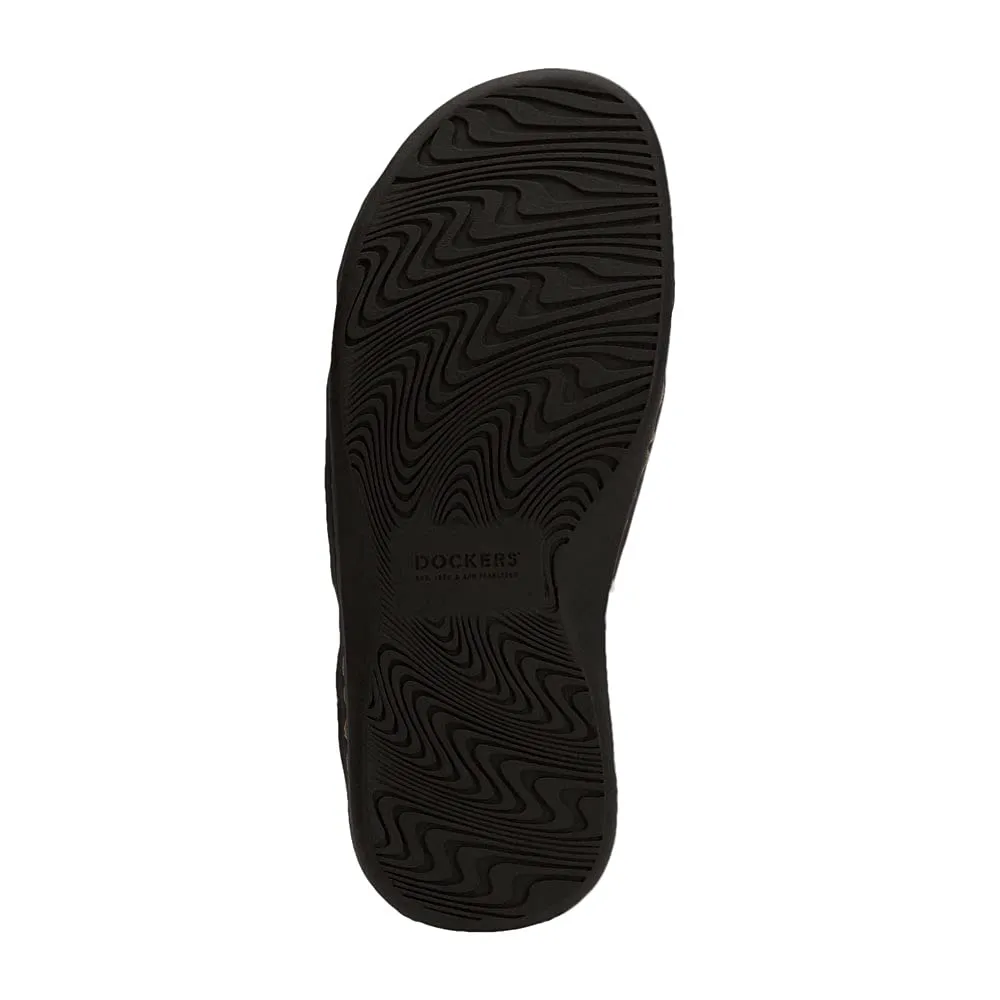 Dockers Men's Slide Sandal, Rust, 11 Wide
