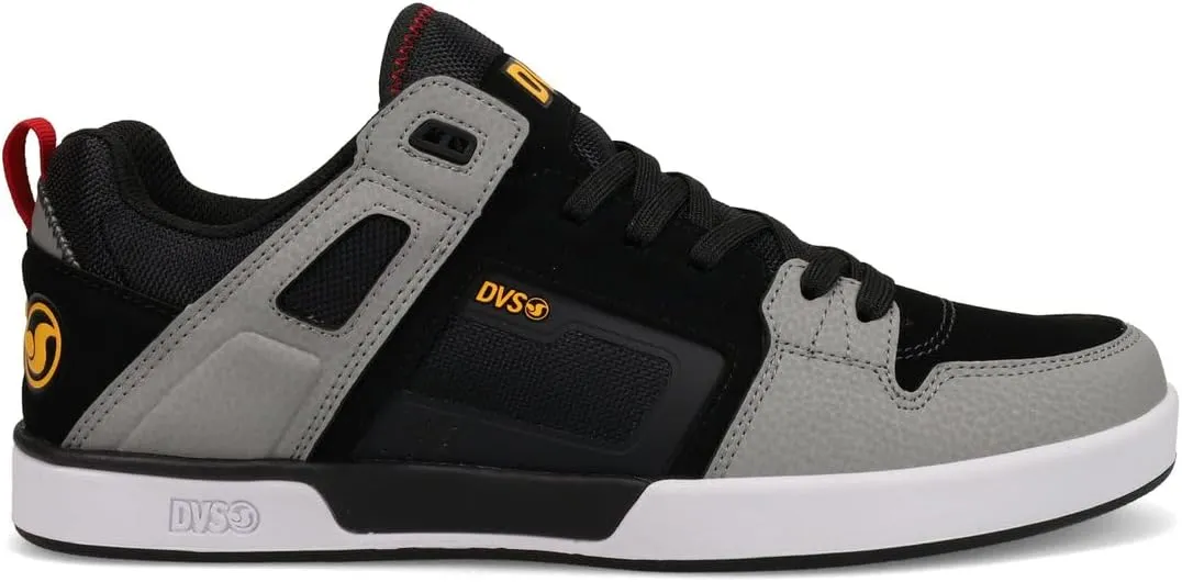 DVS Men's Comanche LT Skate Shoe Charcoal/Black/Gold - DV01249060 (DVF0001249-060)