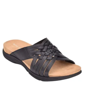 Easy Spirit womens Meadow Slide Sandal, Black 001, 9 US