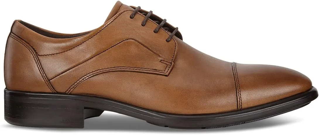 ECCO Men's Citytray Cap Toe Tie Oxford
